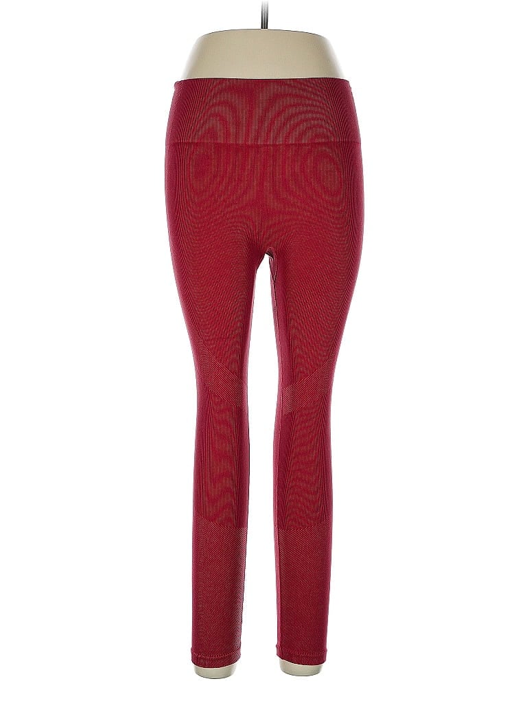 Pre-owned Joylab Active Pants In Burgundy