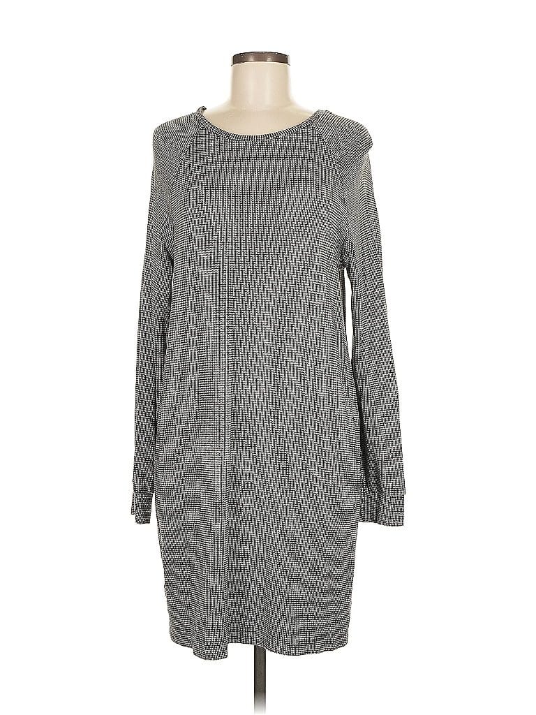 Pre-owned Lou & Grey Casual Dress In Gray