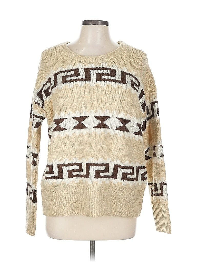 Pre-owned A.n.a. A New Approach Pullover Sweater In White