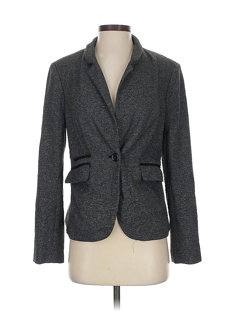 Pre-owned The Limited Blazer Jacket In Gray