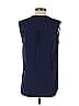 Derek Lam Collective 100% Polyester Blue Sleeveless Blouse Size EU (IT) 40 / US 4 - photo 2