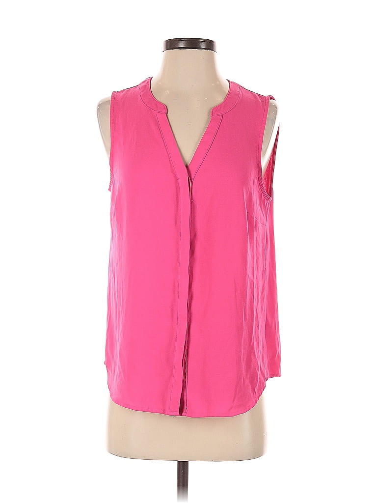 Pre-owned Apt. 9 Sleeveless Blouse In Pink