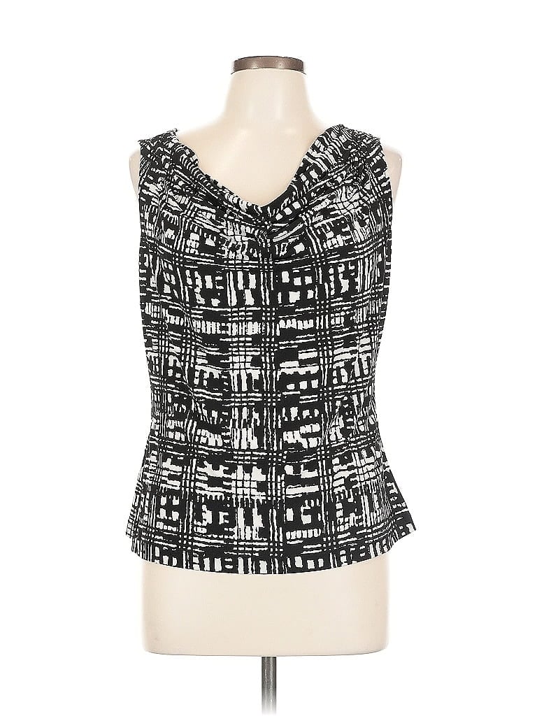 CALVIN KLEIN Pre-owned Tank Top Black Strapless Neckline Tops