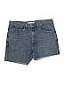 Lee Blue Denim Shorts Size 3 - photo 1