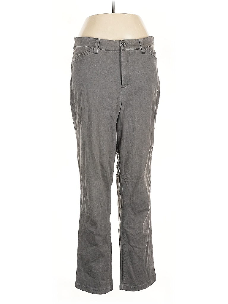 Pre-owned Christopher & Banks Casual Pants In Gray