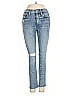 Denim Forum Hearts Blue Jeans Size 24 waist - photo 1