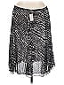 Covington Chevron-herringbone Silver Casual Skirt Size XL - photo 2