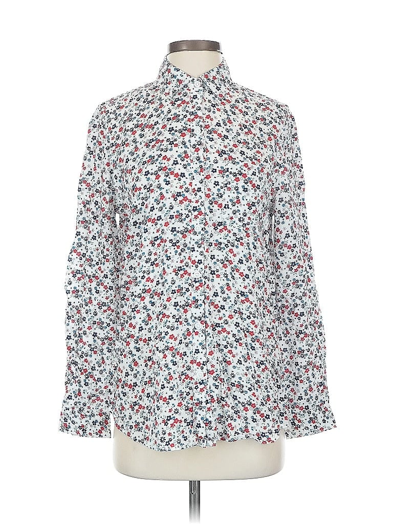 Beachlunchlounge Long Sleeve Blouse In White