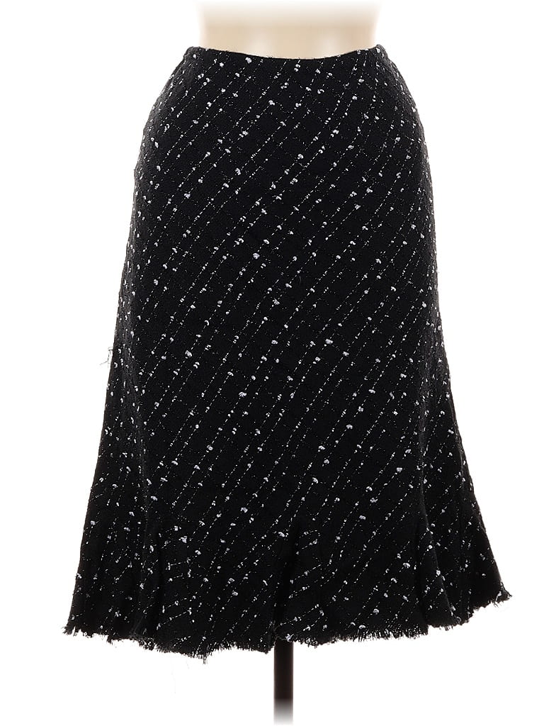 Pre-owned Allison Taylor Formal Skirt In Black