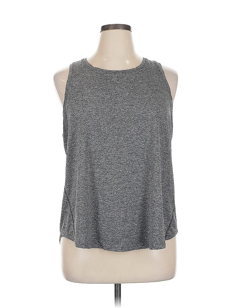 Pre-owned Tek Gear Sleeveless T-shirt In Gray