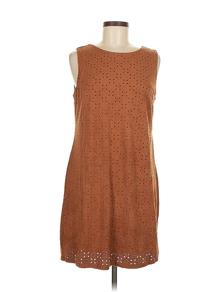 Pre-owned Maurices Casual Dress In Brown