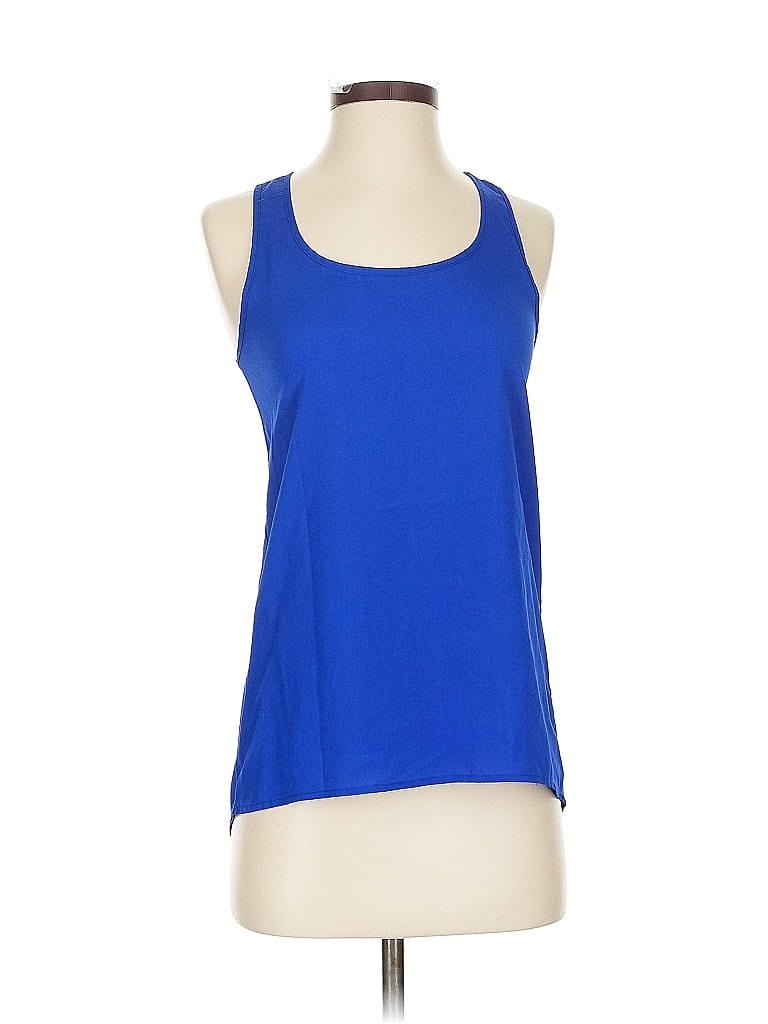 SOPRANO Pre-owned Sleeveless Top Blue Halter Neckline Tops
