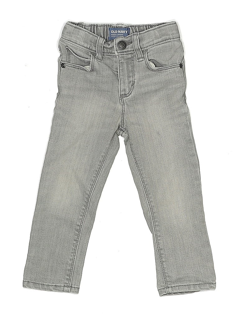 Pre-owned Old Navy Kids' Jeans In Gray
