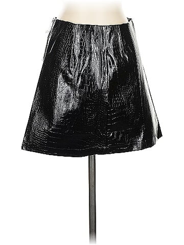 Glam Faux Leather Skirt (view 1)