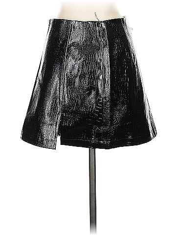 Glam Faux Leather Skirt (view 2)