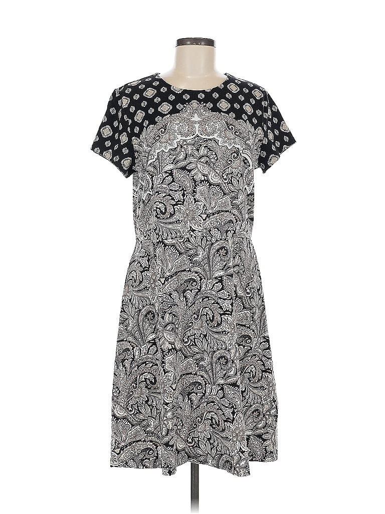 Click to view more detailed imagery on our partner's website Pre-owned Isaac Mizrahi Live Casual Dress In Gray