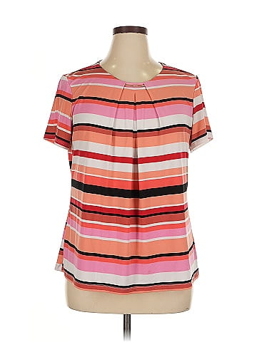 Liz Claiborne Career Short Sleeve Blouse (view 1)