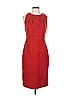 Talbots Solid Red Cocktail Dress Size 2 - photo 1