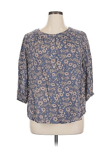 Cupio 3/4 Sleeve Blouse (view 1)