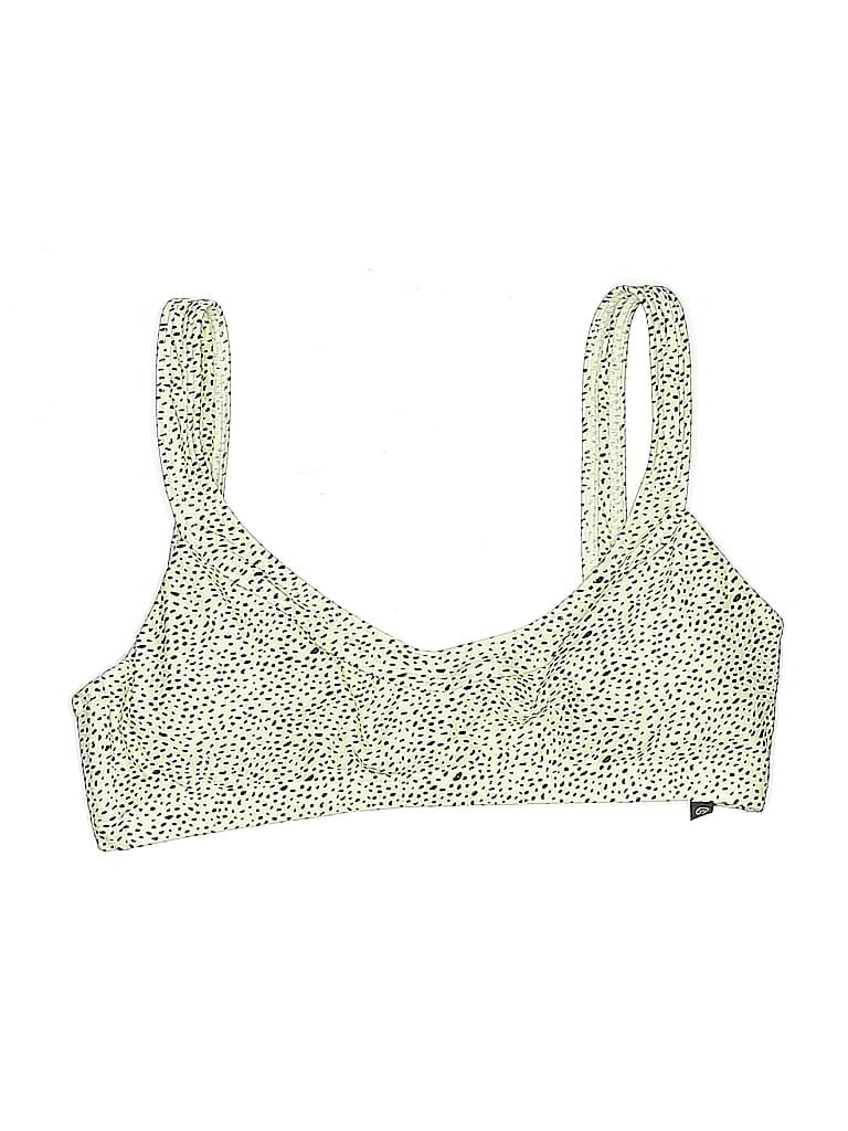 VIX BY PAULA HERMANNY Pre-owned Swimsuit Top Ivory Swimwear In White