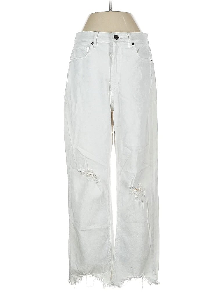 Pre-owned Ann Taylor Loft Jeans In White