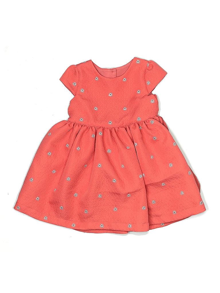 Pre-owned Assorted Brands Kids' Dress In Orange