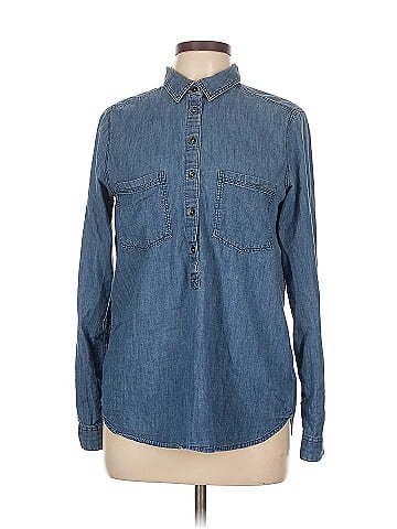H&M L.O.G.G. Long Sleeve Button-Down Shirt (view 1)