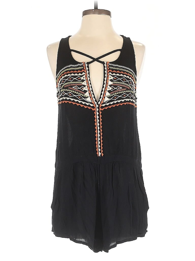 Pre-owned Rip Curl Romper In Black