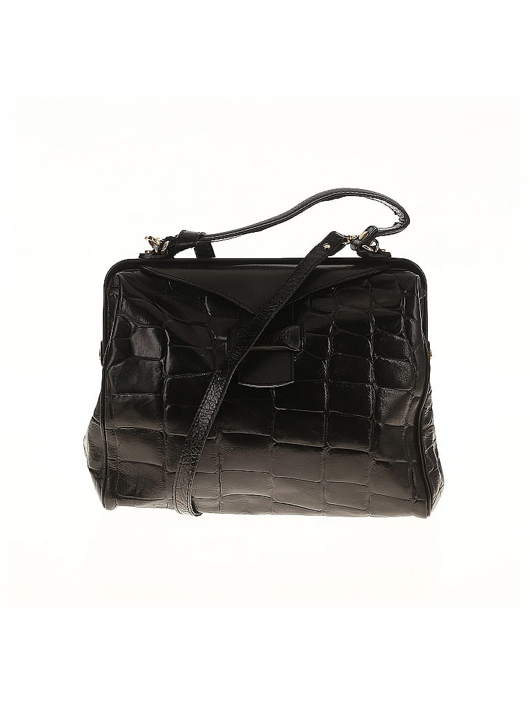 Pre-owned Assorted Brands Satchel In Black