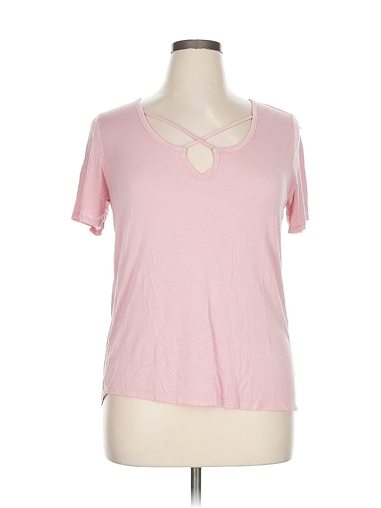 Pre-owned Shiela Rose Short Sleeve T-shirt In Pink