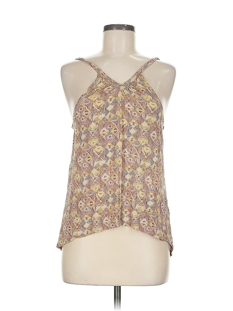 Pre-owned Rubbish Sleeveless Blouse In Brown
