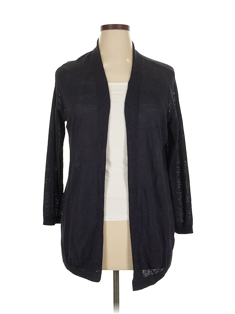 Pre-owned Talbots Kimono In Black