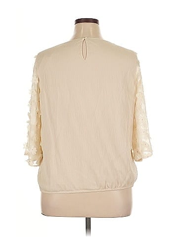 7th Avenue Design Studio New York & Company 3/4 Sleeve Blouse (view 2)