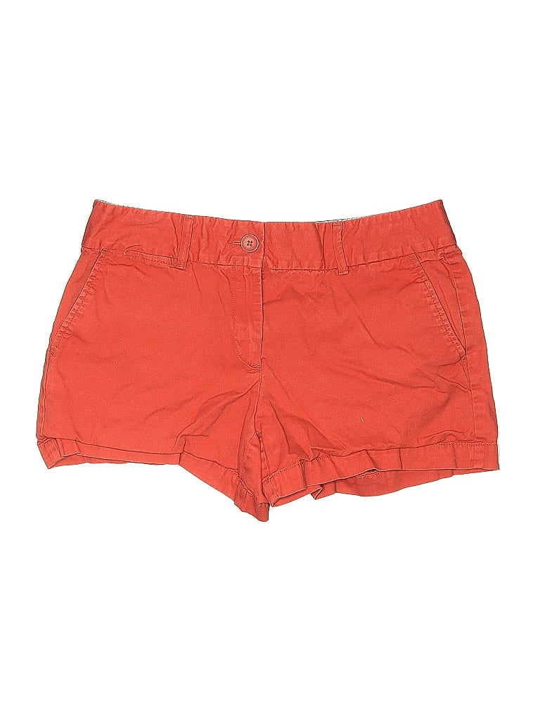 Pre-owned Ann Taylor Loft Shorts In Orange