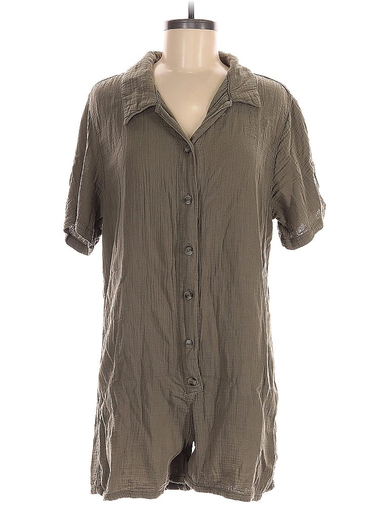 Pre-owned Mng Romper In Gray