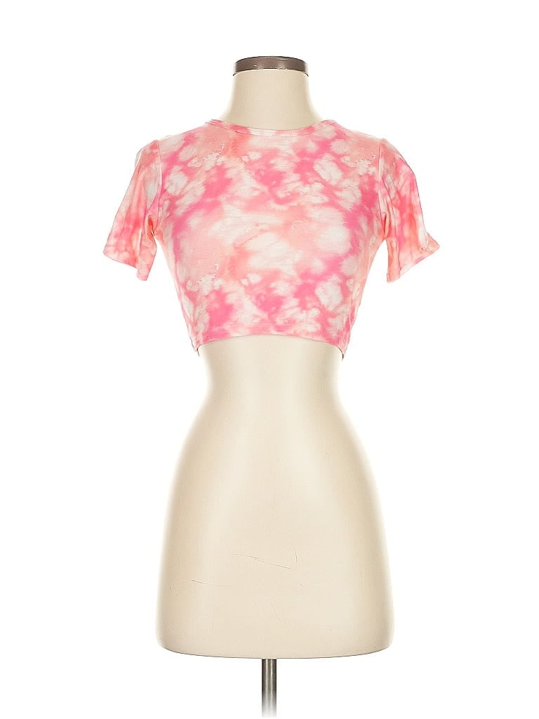PRETTYLITTLETHING Pre-owned Short Sleeve T-shirt In Pink