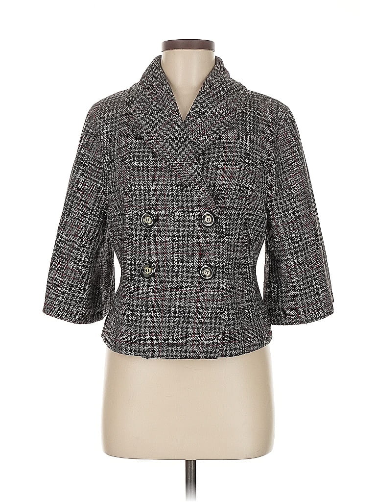 Pre-owned Chadwicks Coat In Gray