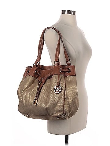 MICHAEL Michael Kors Leather Bucket Bag (view 2)