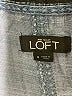 Ann Taylor LOFT 100% Lyocell Solid Blue Romper Size 2 - photo 4