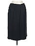 Kasper 100% Polyester Solid Black Formal Skirt Size 12 (petite) - photo 2