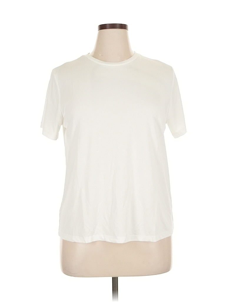 Pre-owned Assorted Brands Short Sleeve T-shirt In White