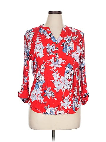 New Directions 3/4 Sleeve Blouse (view 1)
