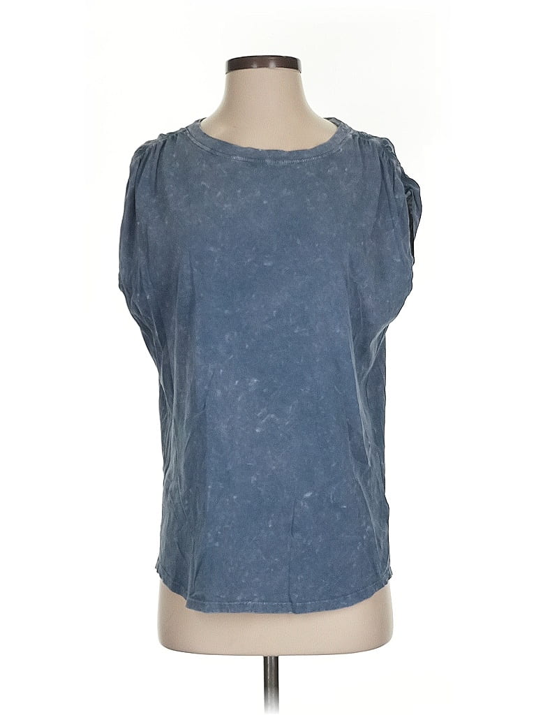 Pre-owned Industry Short Sleeve T-shirt In Blue