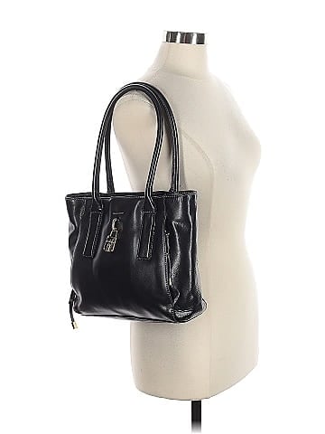 Dana Buchman Leather Satchel (view 2)
