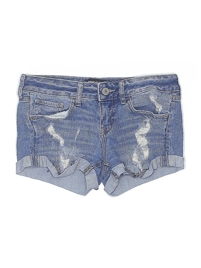 Pre-owned Express Jeans Denim Shorts In Blue