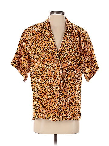 Linda Allard Ellen Tracy Short Sleeve Silk Top (view 1)