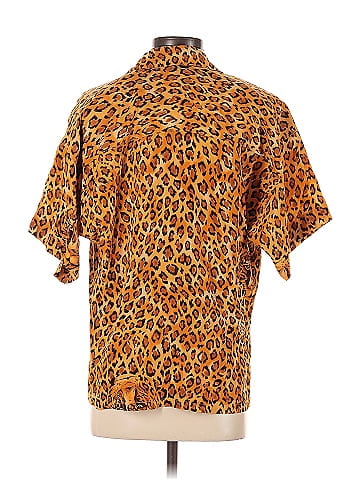 Linda Allard Ellen Tracy Short Sleeve Silk Top (view 2)