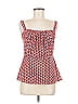 CAbi 100% Polyester Red Sleeveless Top Size 8 - photo 1