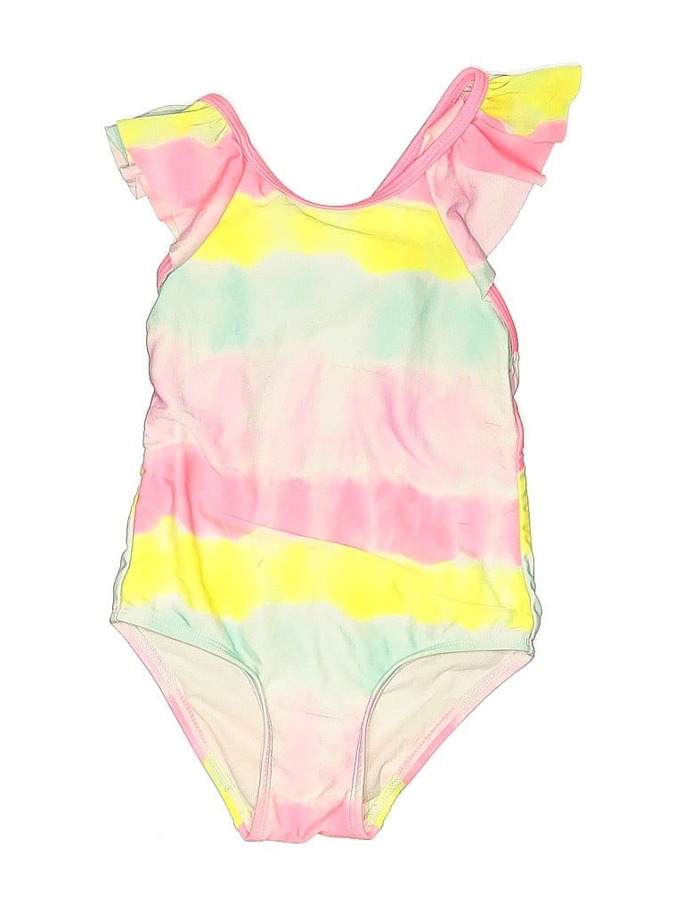 Pre-owned Cat & Jack Kids' One Piece Swimsuit In Pink