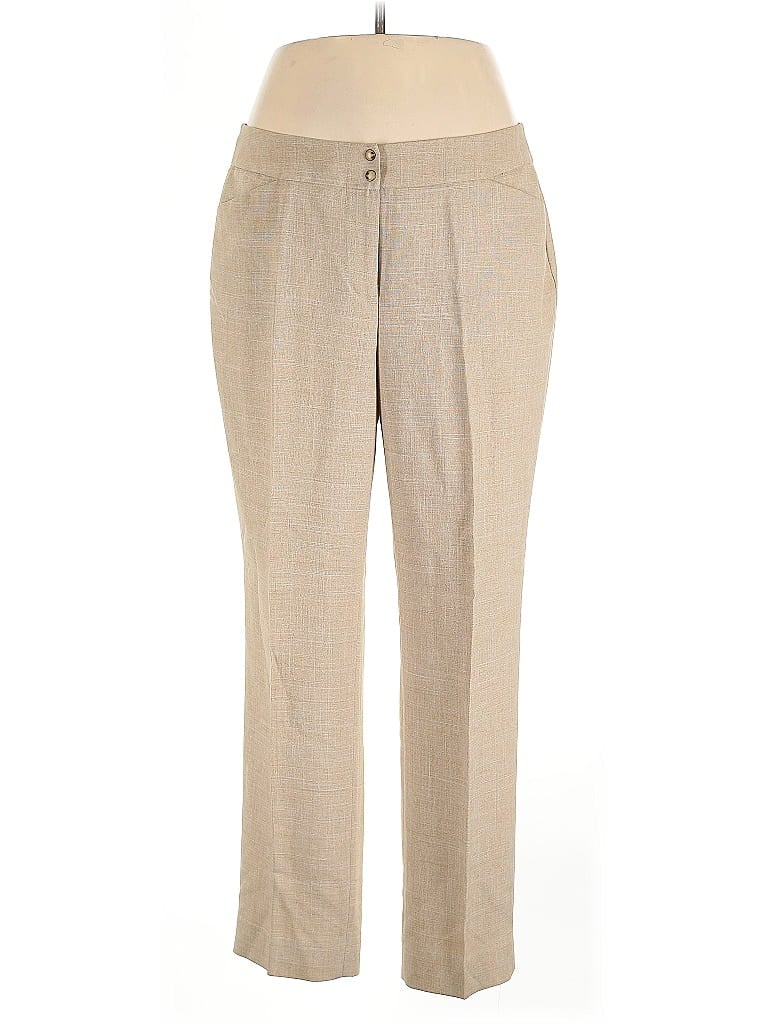 Pre-owned Jones New York Signature Dress Pants In Brown